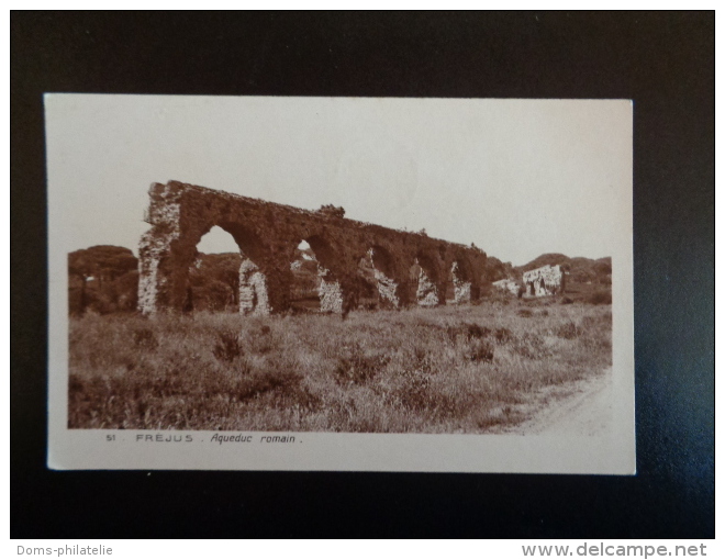 83 Fréjus Carte Postale Aqueduc Romain - Frejus