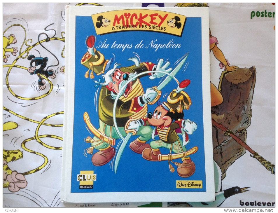 Disney - BD Mickey Au Temps De Napoléon (1991) - Disney