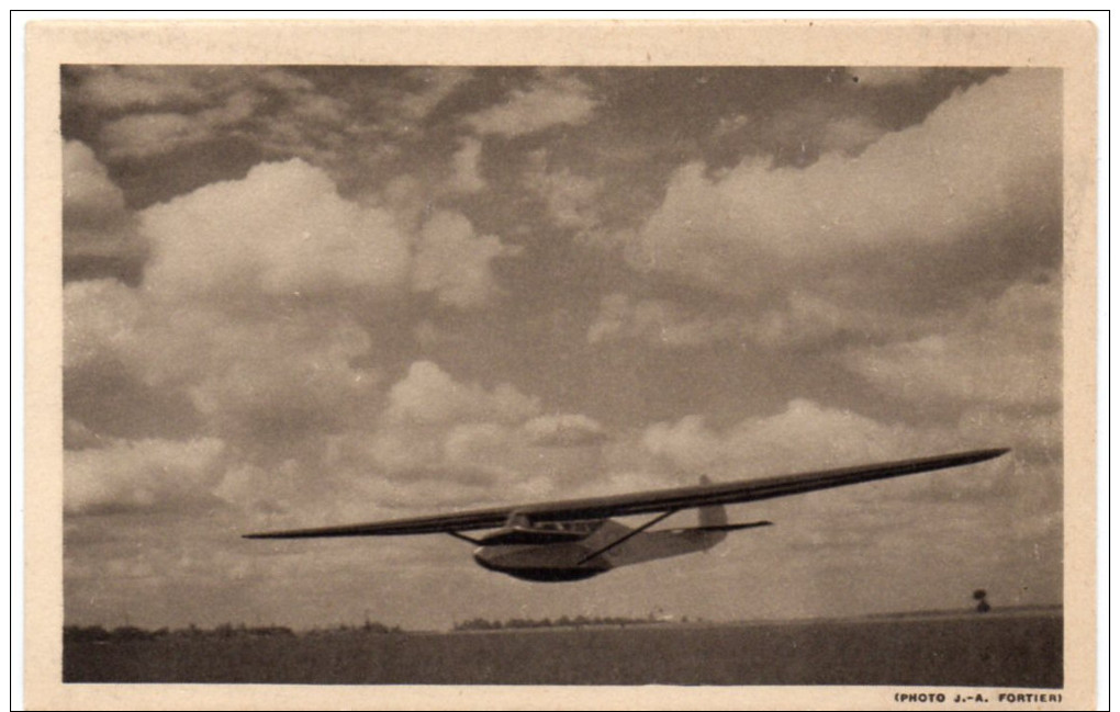 Aviation -  Planeur Biplace D'entraînement Castel 24 -  Ed. Amicale Du Vol à Voile Français - Autres & Non Classés