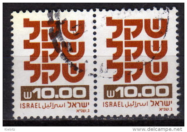 ISRAEL 1980 - MiNr: 841 Paar  Used - Used Stamps (without Tabs)