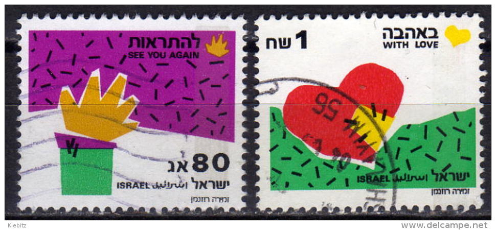 ISRAEL 1990 - MiNr: 1165-1166  Used - Gebruikt (zonder Tabs)