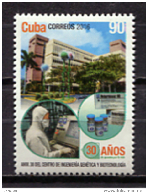 Cuba 2016 / Genetic Medicine MNH Medicina Genética Genetische Medizin / Cu0532  36 - Ungebraucht