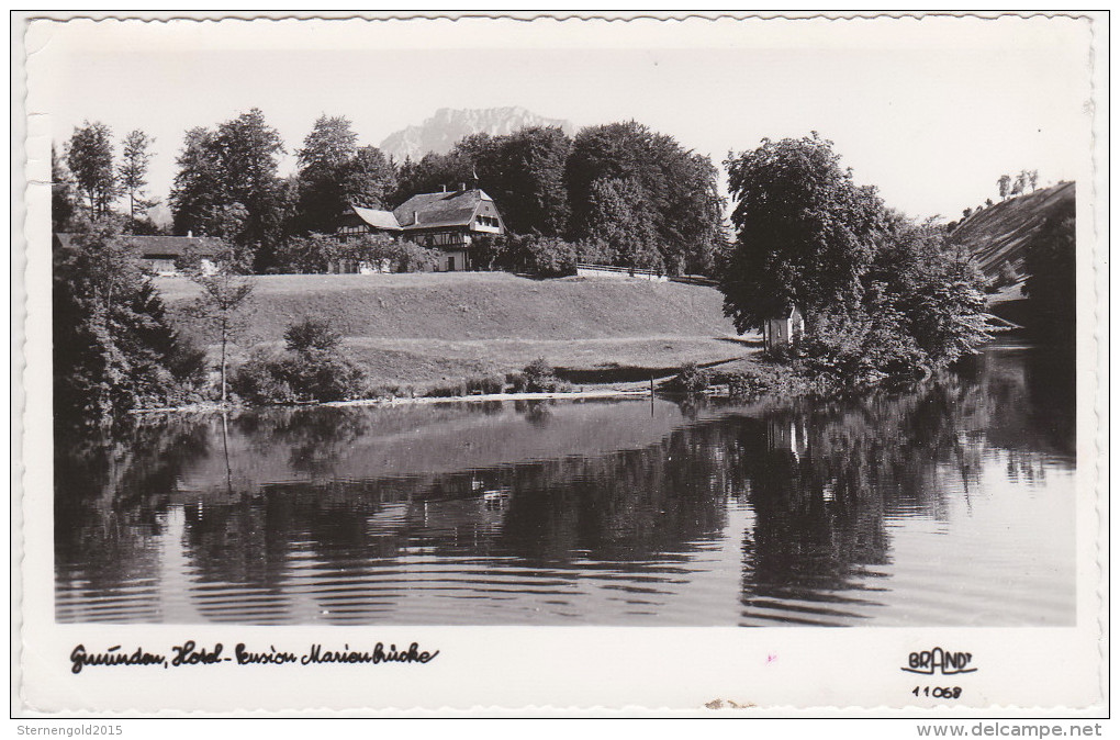 Gmunden - Hotel Marienbrücke - Gelaufen Mit M. 1959 - Gmunden