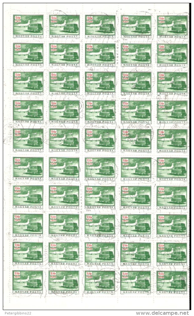 Hungary 1973 SG D2851 Posts  (100) - Feuilles Complètes Et Multiples