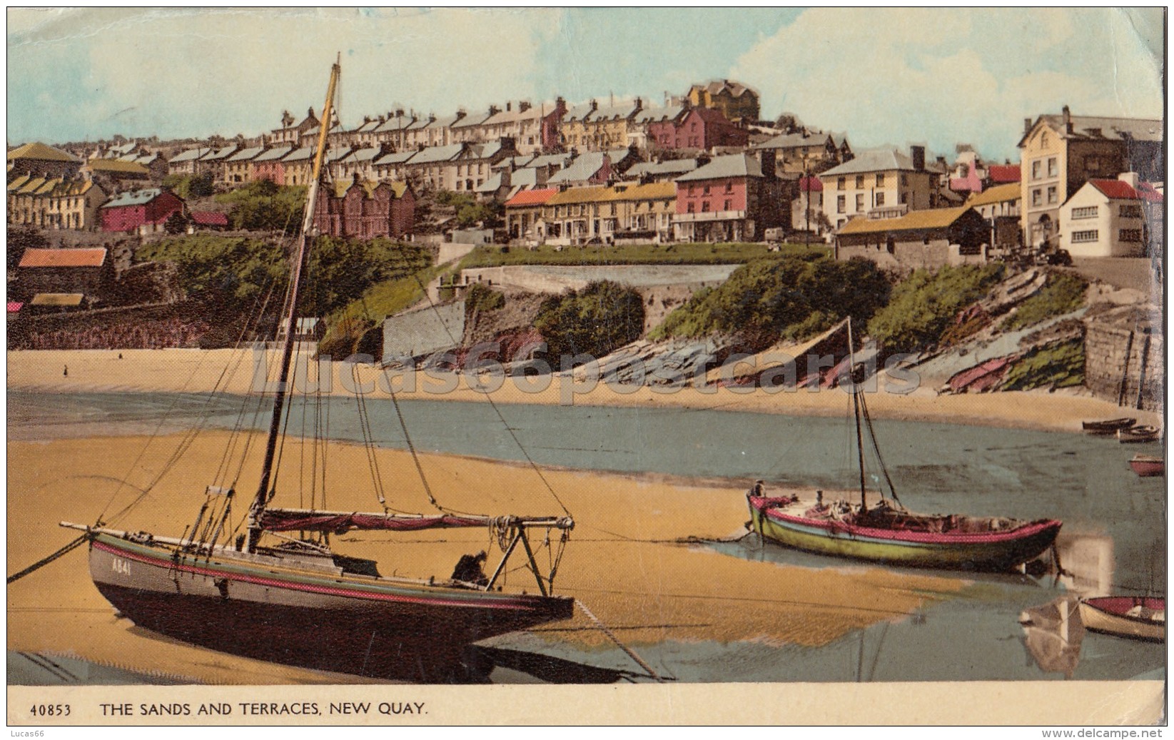 Newquai - The Sands And Terraces - Newquay