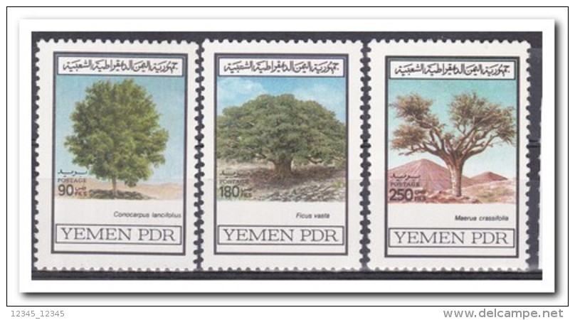 Yemen 1981, Postfris MNH, Trees - Yemen