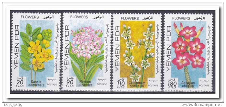 Yemen 1980, Postfris MNH, Flowers, Plants - Yemen