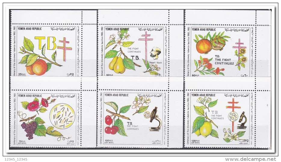 Yemen 1982, Postfris MNH, Fruit - Yemen