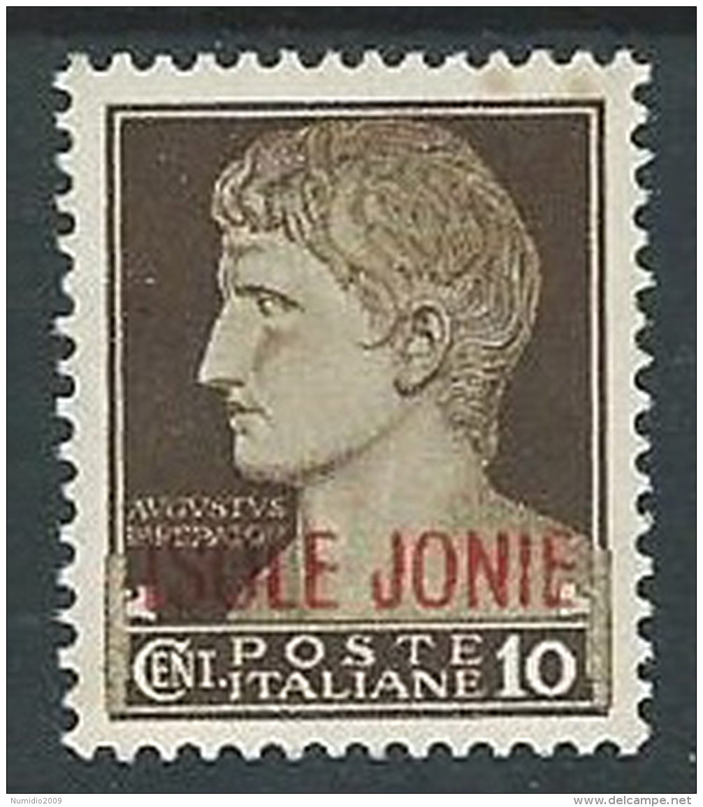 1941 ISOLE JONIE EFFIGIE 10 CENT MH * - M25-8 - Ionian Islands