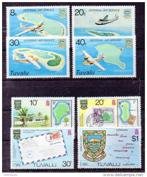 TUVALU Timbres Neufs ** De1979 / 1980   ( Ref 3691 ) - Tuvalu