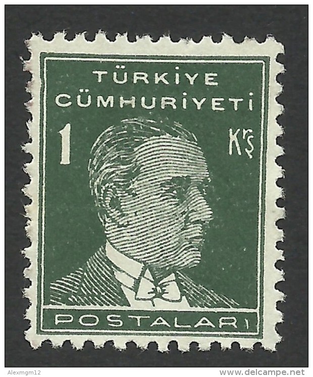 Turkey, 1 K. 1931, Sc # 740, Mi # 947, MH - Unused Stamps