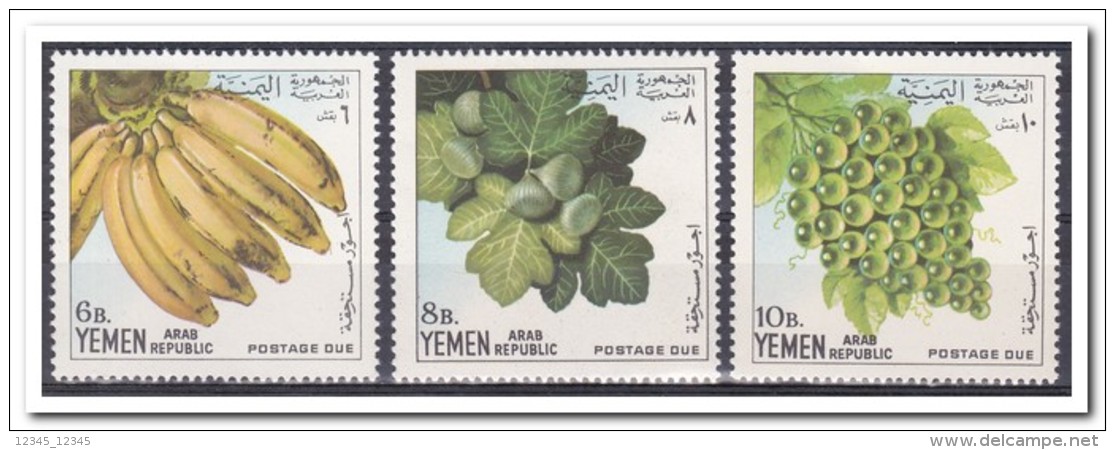 Yemen 1967, Postfris MNH, Fruit - Yemen