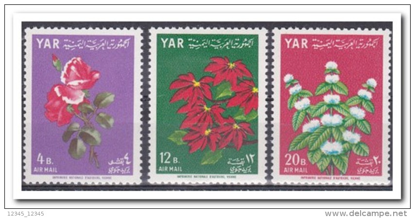 Yemen 1964, Postfris MNH, Flowers - Yemen