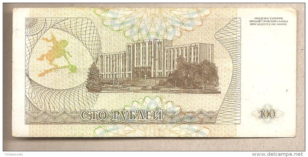 Transnistria - Banconota Circolata Da 100 Rubli - 1994 - Moldova