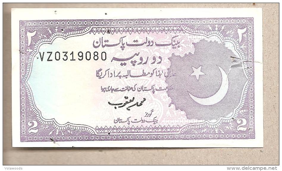 Pakistan - Banconota Circolata Da 2 Rupie - 1986 - Pakistan