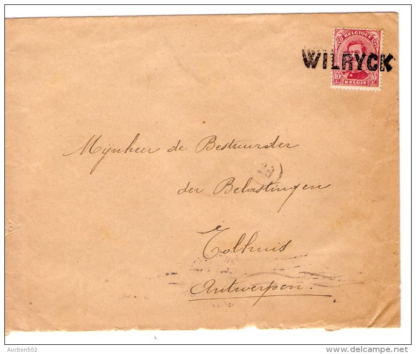 TP 138 S/L.c. Fortune Griffe Wilryck (Anvers) V.Antwerpen PR3286 - Fortune (1919)