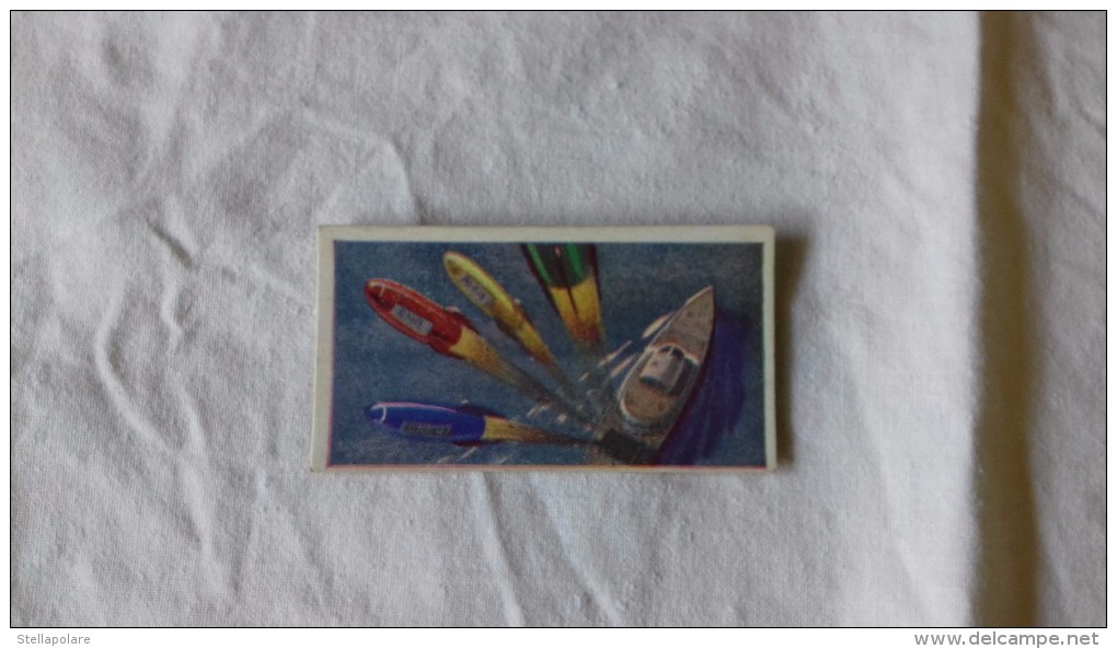 SPACE SCI-FI - 1959 UK - SAILING INTO SPACE - BARRATT CARDS  # 28 - MULTI ROCKET SHIP - Andere & Zonder Classificatie