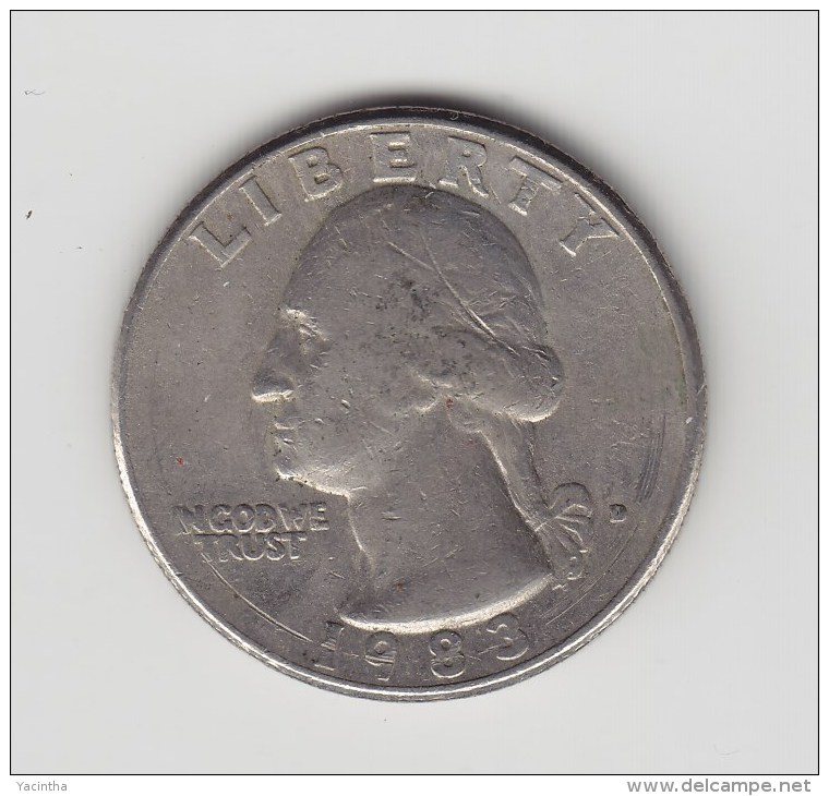 @Y@  USA   1/4 Dollar  Quarter   1983     (3001) - 1999-2009: State Quarters