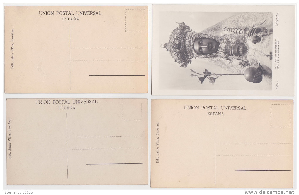 Montserrat (9 Postcards) 1920-1935 - Autres & Non Classés