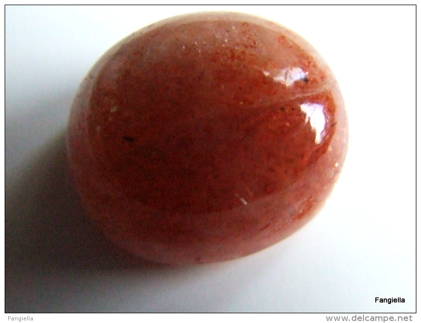 Cabochon Pierre De Soleil Naturelle Sans Aucun Traitement Pierre Semi-précieuse Environ 16x14x9mm   Une Jolie Pierre De - Perlen