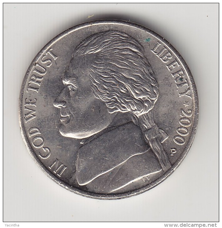 @Y@  USA   5 Cents  Dime    2000     (3004) - Ohne Zuordnung