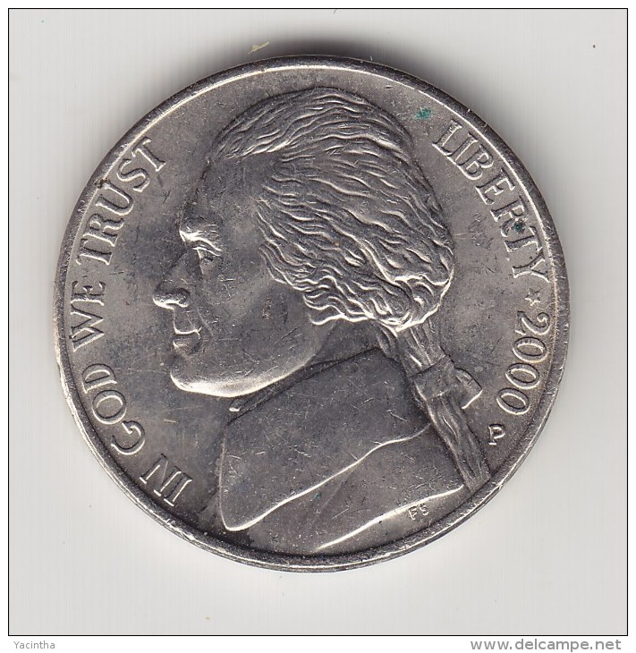 @Y@  USA   5 Cents  Dime    2000     (3004) - Unclassified