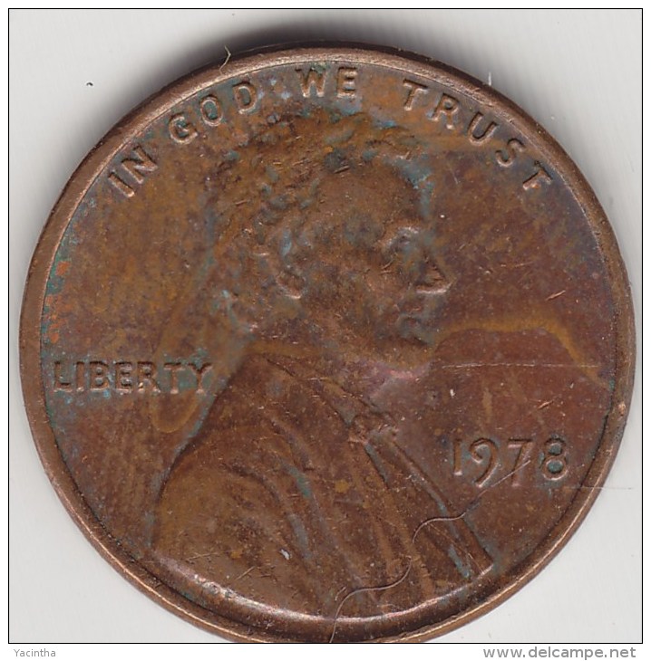 @Y@  USA   One  Cents   1975    (3020) - 1959-…: Lincoln, Memorial Reverse