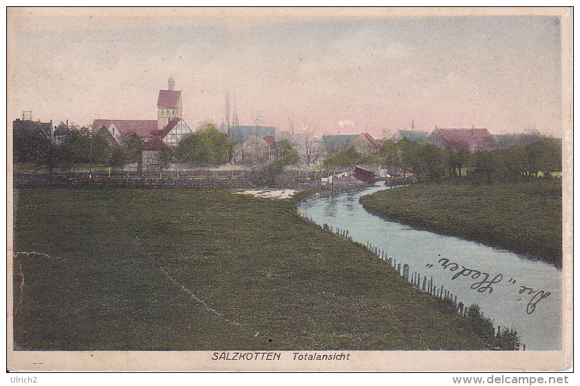 AK Salzkotten - Totalansicht - 1928 (24293) - Paderborn