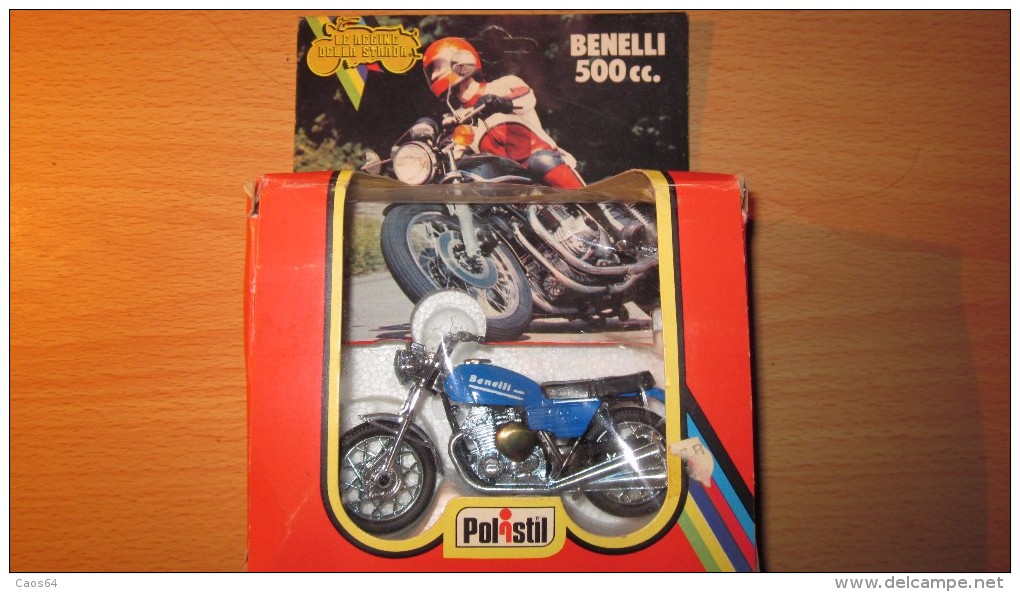 BENELLI 500 - 1978 1/24th POLISTIL DIECAST MODEL MOTORCYCLE - Motorcycles