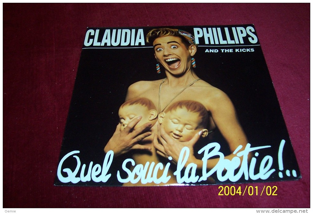 CLAUDIA  PHILLIPS  °°  QUEL SOUCI LA BOETIE - Vollständige Sammlungen