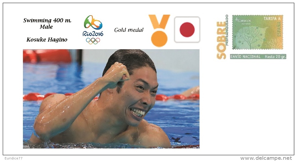 Spain 2016 - Olympic Games Rio 2016 - Gold Medal Swimming 400 Male Japon Cover - Otros & Sin Clasificación