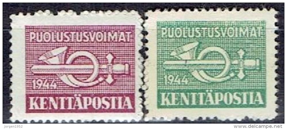 FINLAND # FROM 1944  STANLEY GIBBONS M396 - M397 - Militari