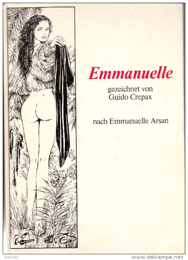 COMIC - EMMANUELLE, Guido Crepax, 1980 Bahia Verlag, 142 Seiten, Einbandecken Min Berieben, Inhalt Sehr Erhalten - Other & Unclassified