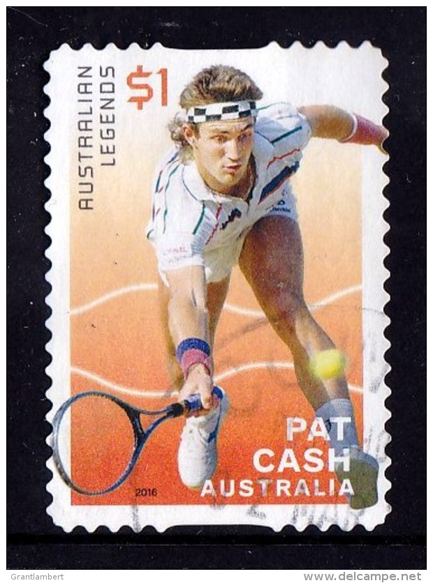 Australia 2016 Tennis $1 Pat Cash Self-adhesive Used - Used Stamps