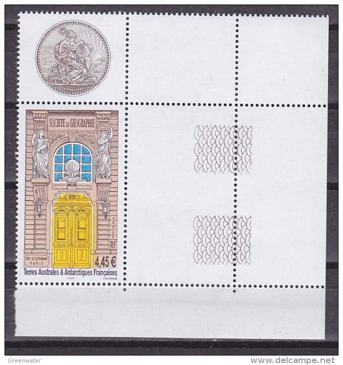 TAAF 2002 Societe De Geographie 1v (corner) ** Mnh (31569A) - Unused Stamps