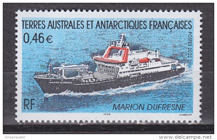 TAAF 2002 Marion Dufresne / Ship 1v ** Mnh (31569H) - Unused Stamps