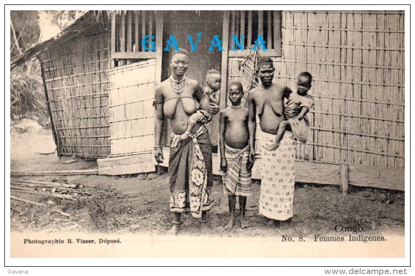 CONGO - Femmes Indigènes - Congo Français