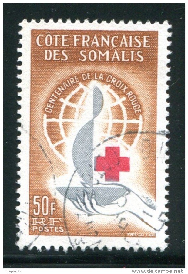 COTE DES SOMALIS - Y&T N°315- Oblitéré - Oblitérés