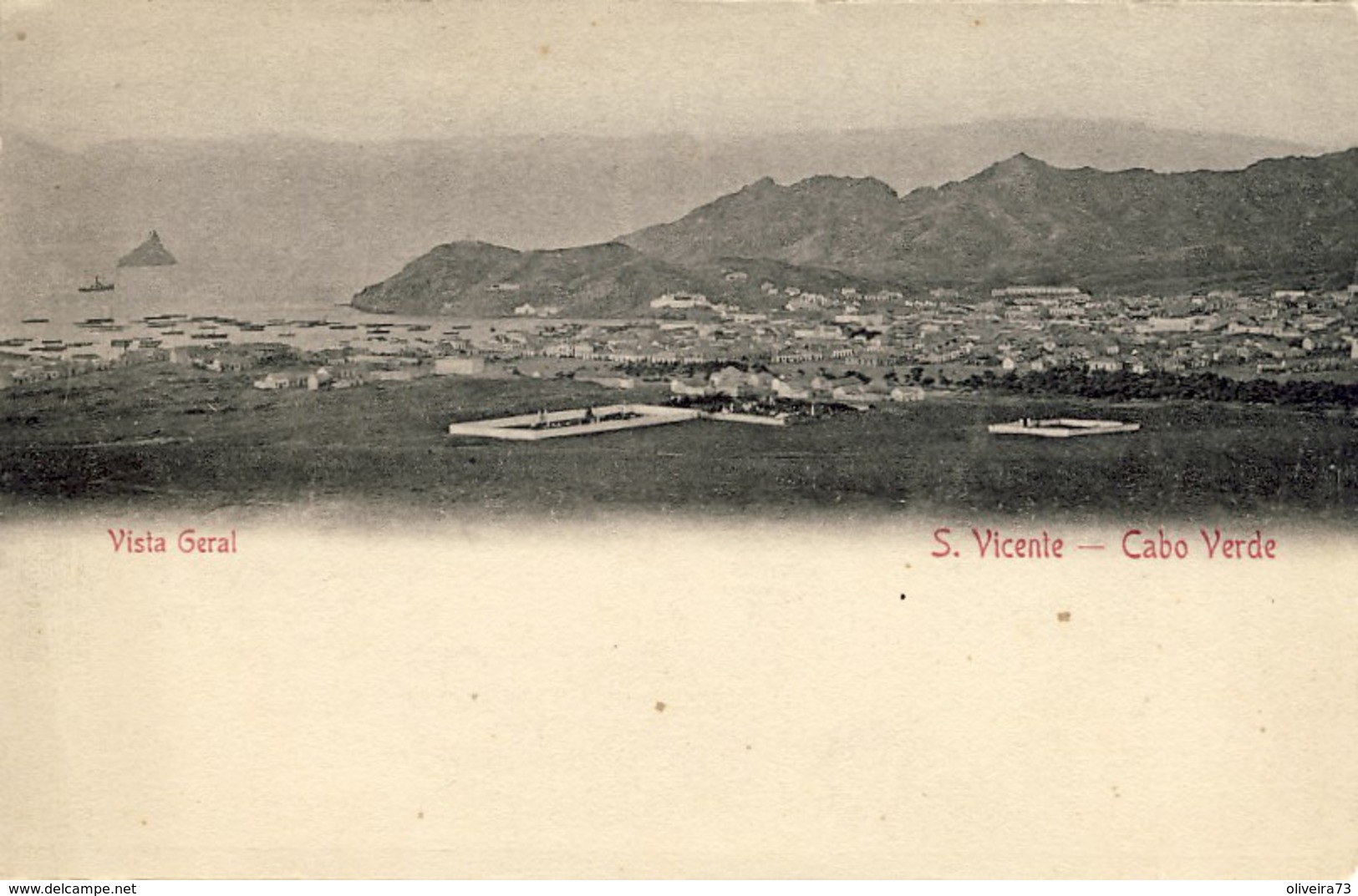 CABO VERDE,  SÃO VICENTE, Vista Geral, 2 Scans - Cape Verde