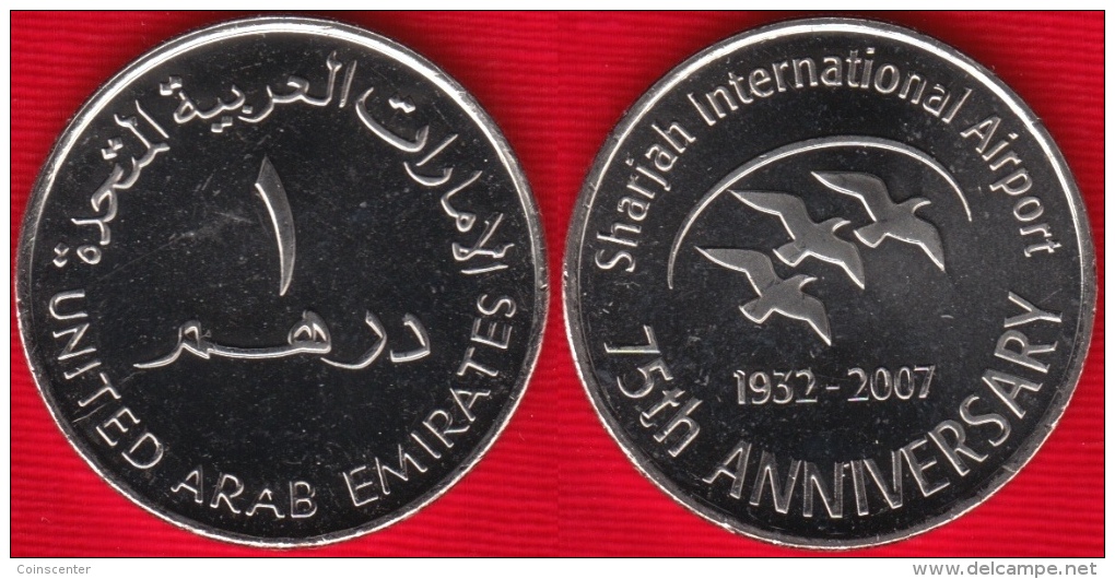 United Arab Emirates 1 Dirham 2007 "International Airport" UNC - Emirats Arabes Unis