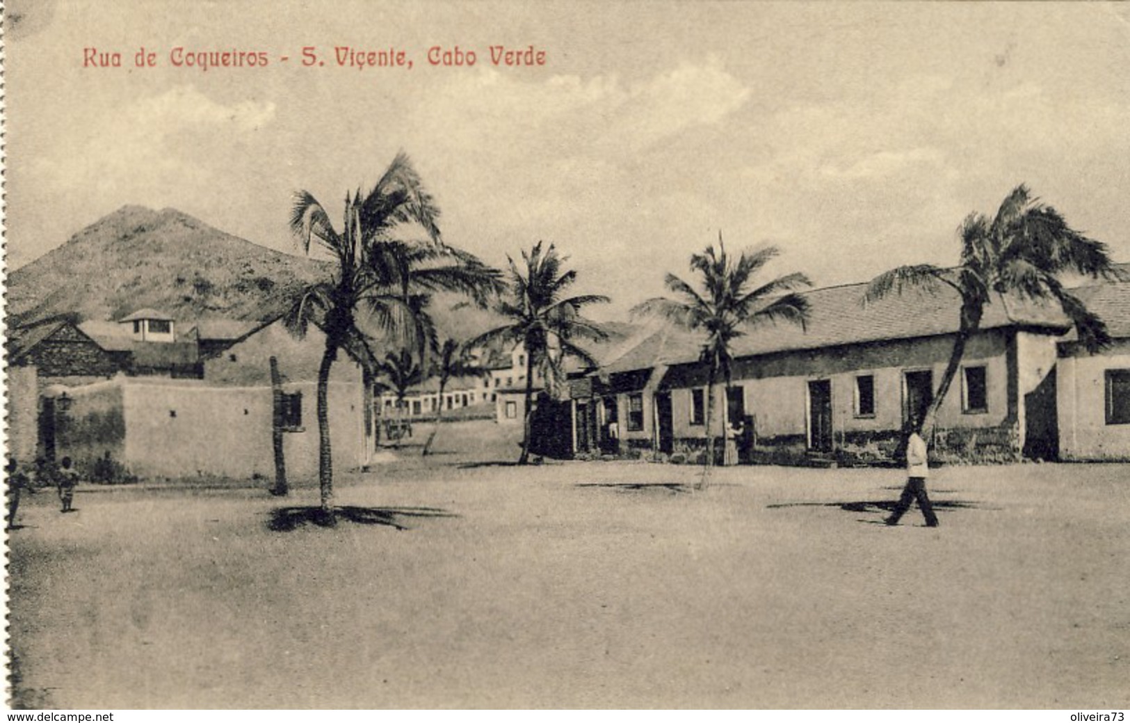 CABO VERDE,  SÃO VICENTE, Rua Dos Coqueiros, 2 Scans - Cap Verde