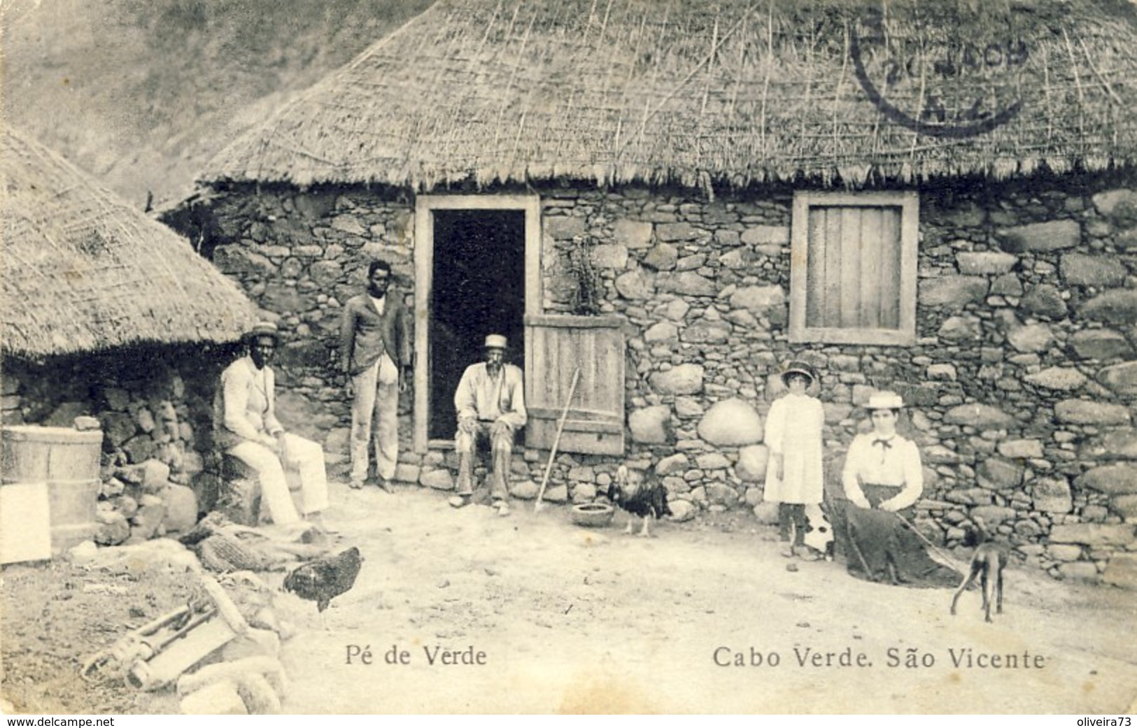 CABO VERDE,  SÃO VICENTE, Pé De Verde, 2 Scans - Cap Verde