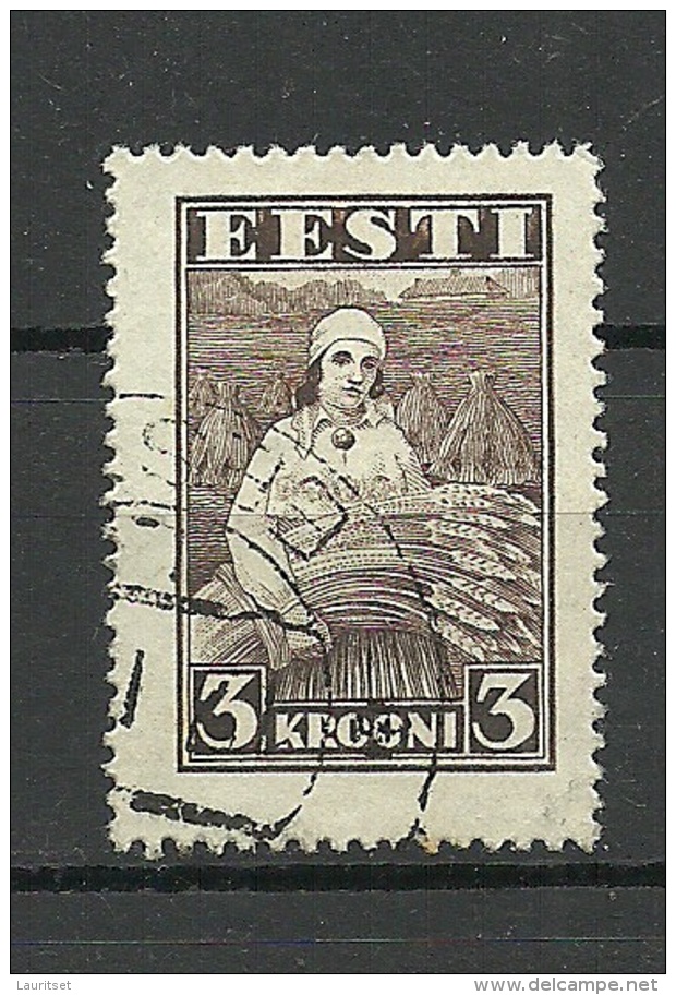 ESTLAND ESTONIA Estonie 1935 Harvesting Landarbeit Ernte Michel 108 O - Sonstige & Ohne Zuordnung