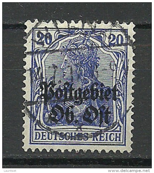 Ober-Ost 1917 Michel 8 O WILNO Vilnius Lithuania Litauen - Lithuania