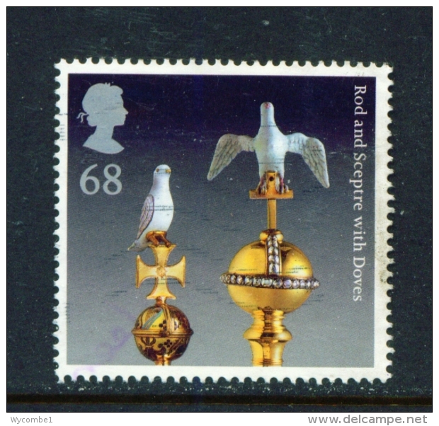 GREAT BRITAIN  -  2011  Crown Jewels  68p  Used As Scan - Used Stamps