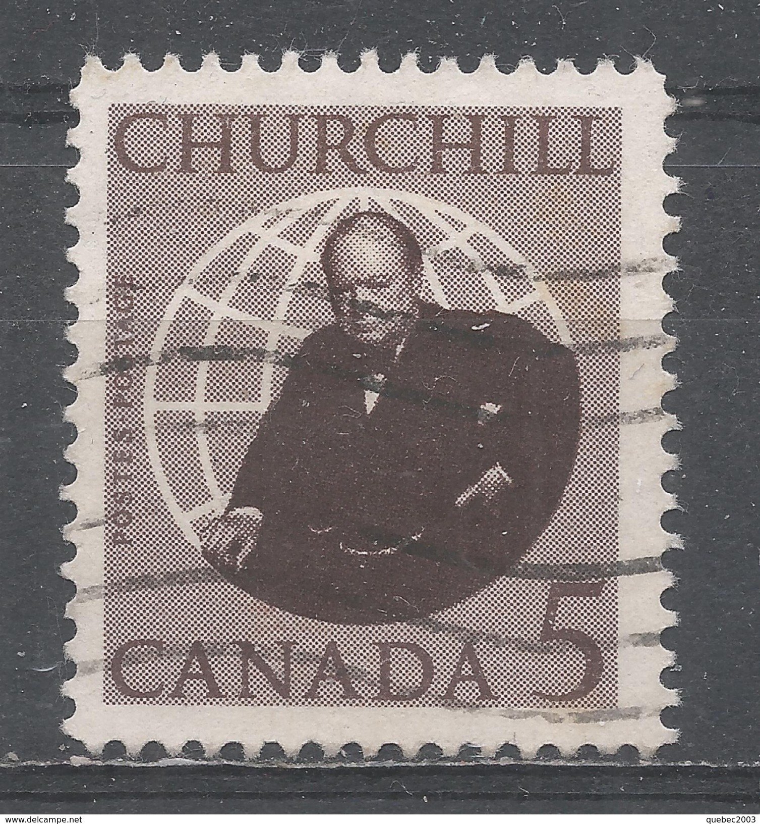 Canada 1965. Scott #440 (U) Sir Winston Spencer Churchill (1874-1965)  (Complete Issue) - Usados