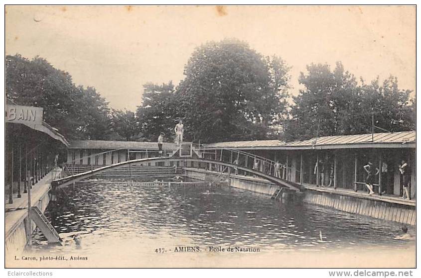 Sport.  Natation    Amiens   80. La Piscine - Schwimmen