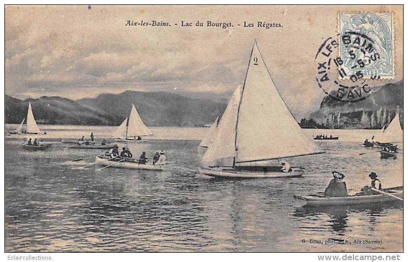 Sport.  Voile.  Lac Du Bourget  73       Les Régates - Voile