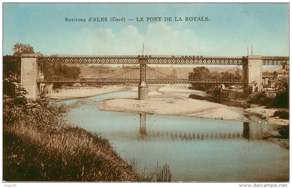 Dép 30 - Alès - Alais - Environs D'Alès - Le Pont De La Royale - état - Alès