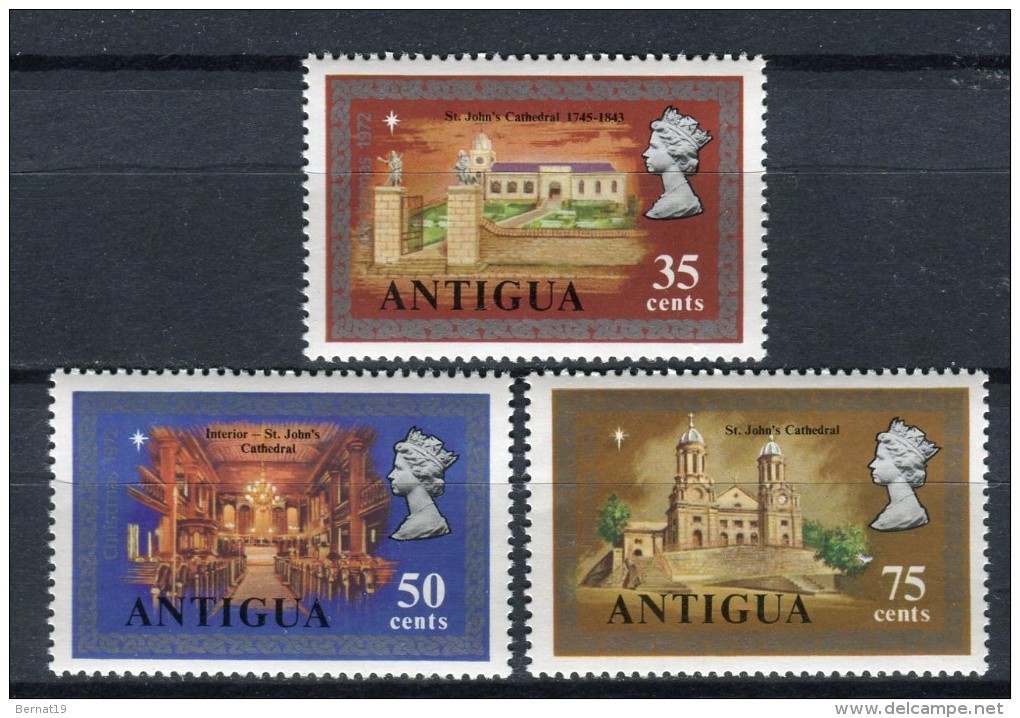 Antigua 1972. Yvert 283-85 ** MNH. - 1960-1981 Autonomie Interne